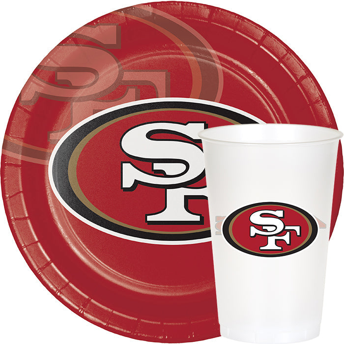 San Francisco 49ers Plate and Cup