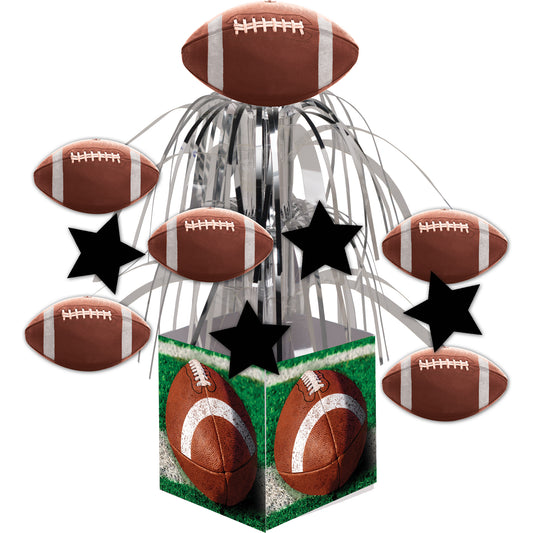 Tailgate Rush Cascading Foil Centerpieces 6 ct