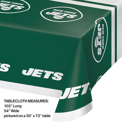 New York Jets Tablecloths 12 ct