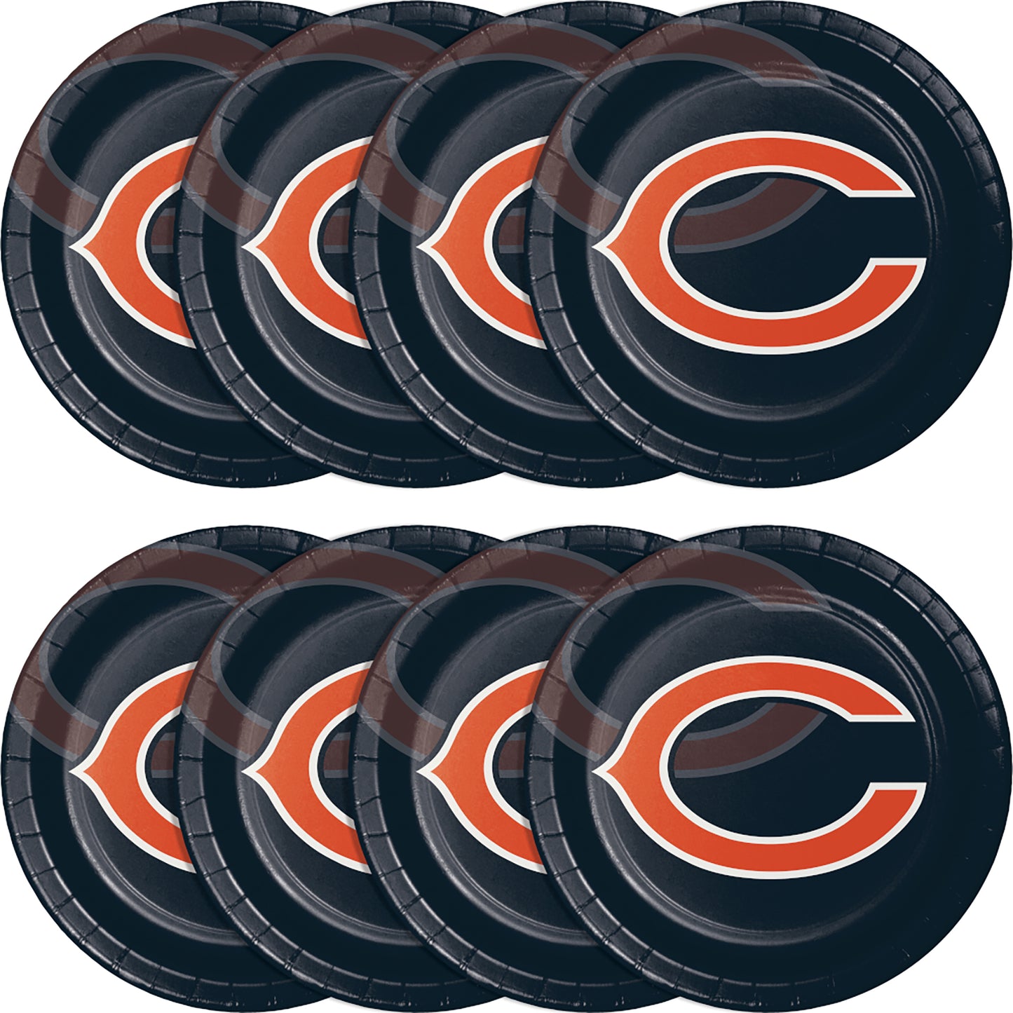 Chicago Bears Dinner Plates 96 ct