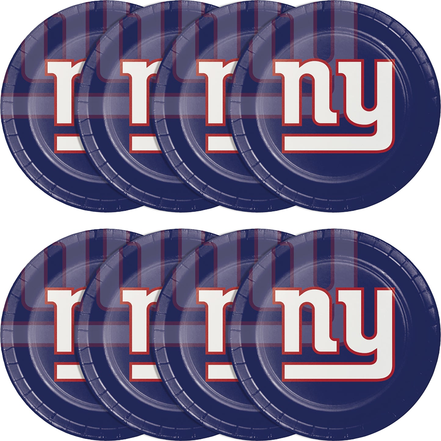 New York Giants Dinner Plates 96 ct