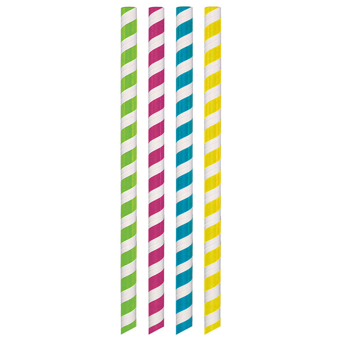 8.5 in Boba Tea Paper Straws 1,400 ct.