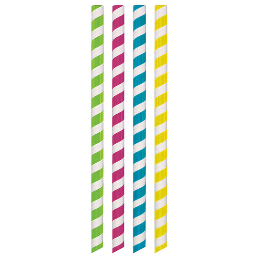 8.5 in Boba Tea Paper Straws 1,400 ct.