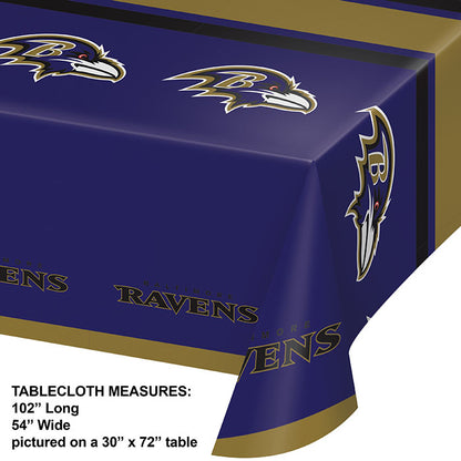 Baltimore Ravens Tablecloths 12 ct