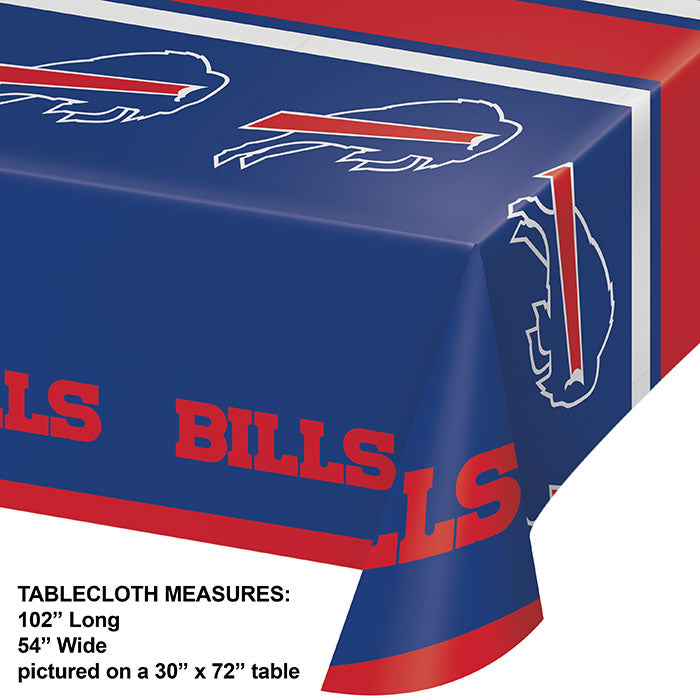 Buffalo Bills Tablecloths 12 ct