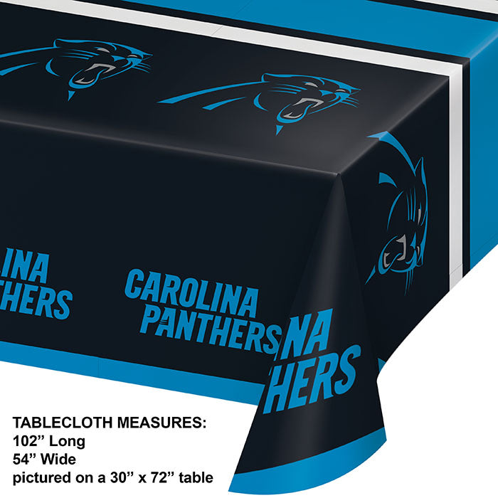 Carolina Panthers Tablecloths 12 ct