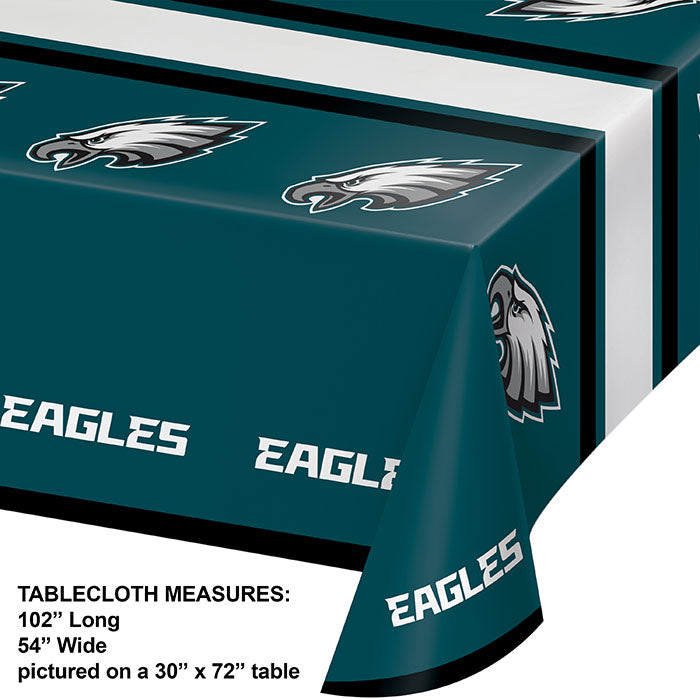 Philadelphia Eagles Tablecloths 12 ct