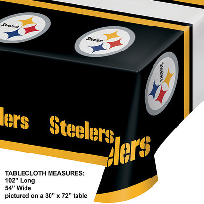 Pittsburgh Steelers Tablecloths 12 ct