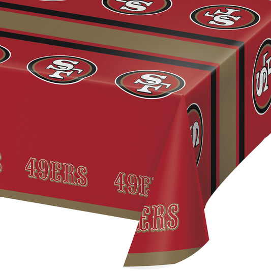 San Francisco 49ers Tablecloths 12 ct