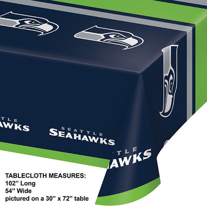 Seattle Seahawks Tablecloths 12 ct