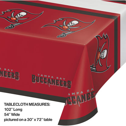 Tampa Bay Buccaneers Tablecloths 12 ct