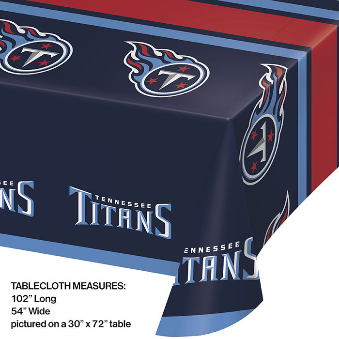 Tennessee Titans Tablecloths 12 ct