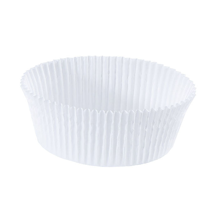 White 5.5" Fluted Baking Cups 10,000 ct