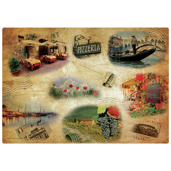 10" x 14" Tour of Italy Paper Placemats 1000 ct