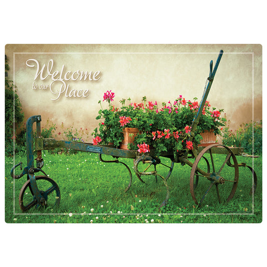 10" x 14" Welcome to Our Place Paper Placemats 1000 ct