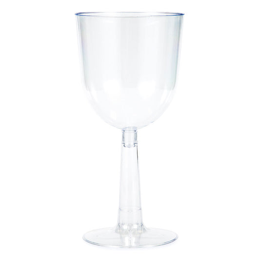 12 oz Plastic Wine Glasses 48 ct