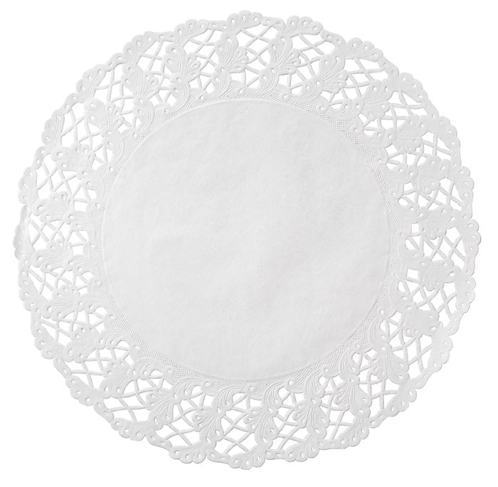 14.5" White Kenmore Lace Doilies 1,000 ct