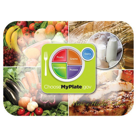 14" x 19" Healthy Choices Paper Traymats 1000 ct