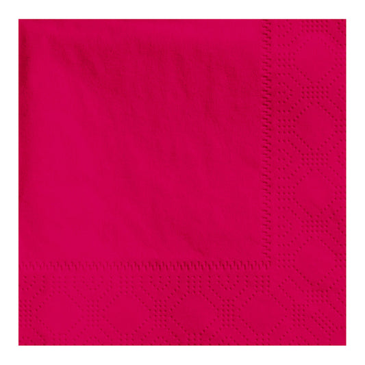 4.75" Regal Embossed Red Beverage Napkins 1000 ct