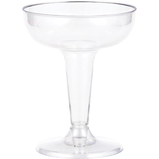 4 oz Plastic Champagne Coupes 54 ct