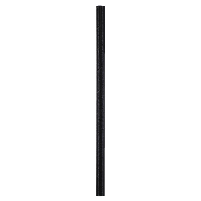 5.5" Black Cocktail Paper Straws 5,250 ct