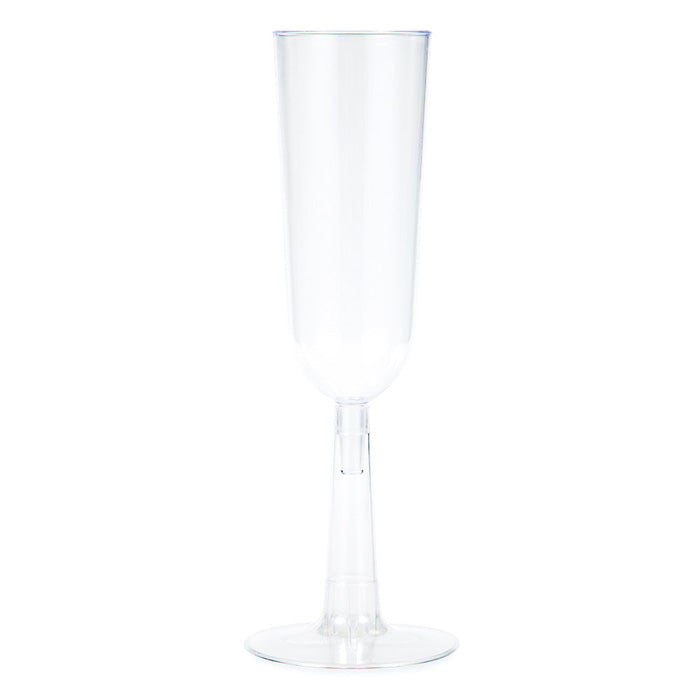 7 oz Plastic Champagne Flutes 48 ct