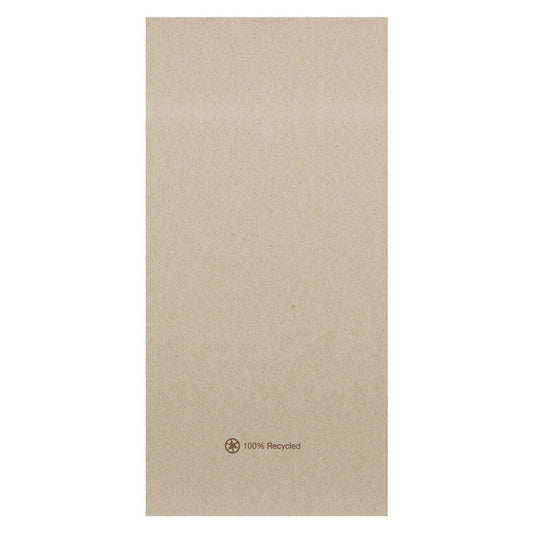 8" x 4" FashnPoint Kraft Dinner Napkins 800 ct