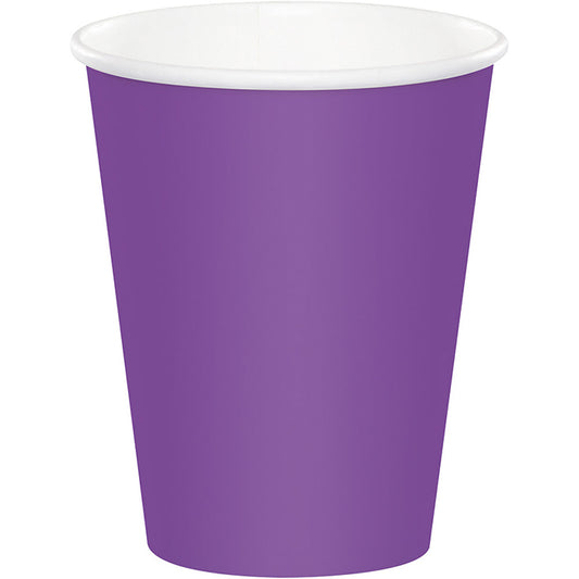 Amethyst Purple 9 oz Hot & Cold Cups 240 ct