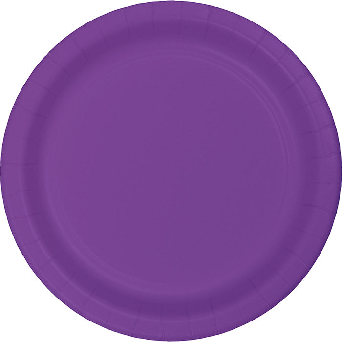 Amethyst Purple SturdyStyle Banquet Plates 240 ct