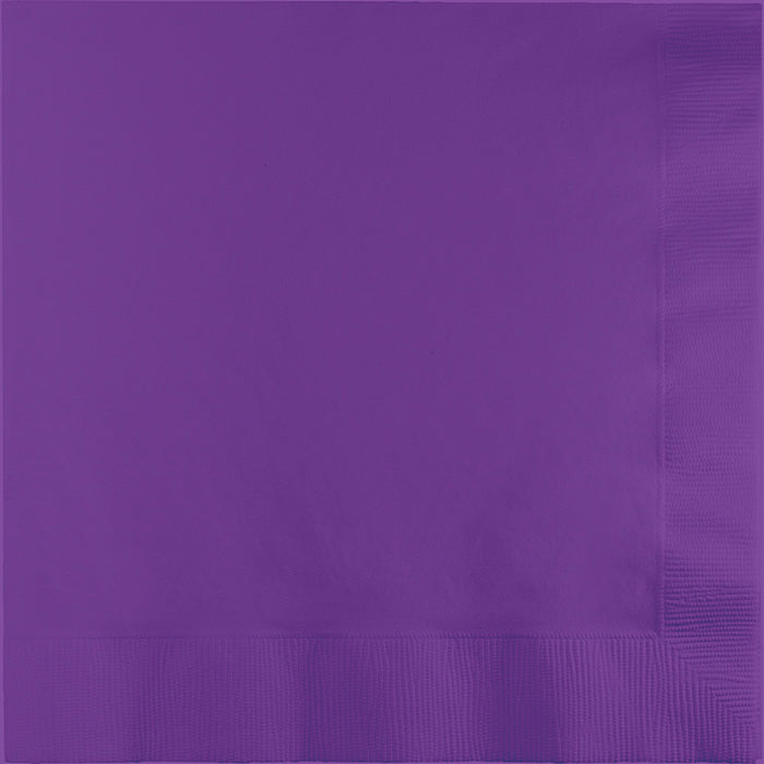 Amethyst Purple Dinner Napkins 3-Ply 250 ct