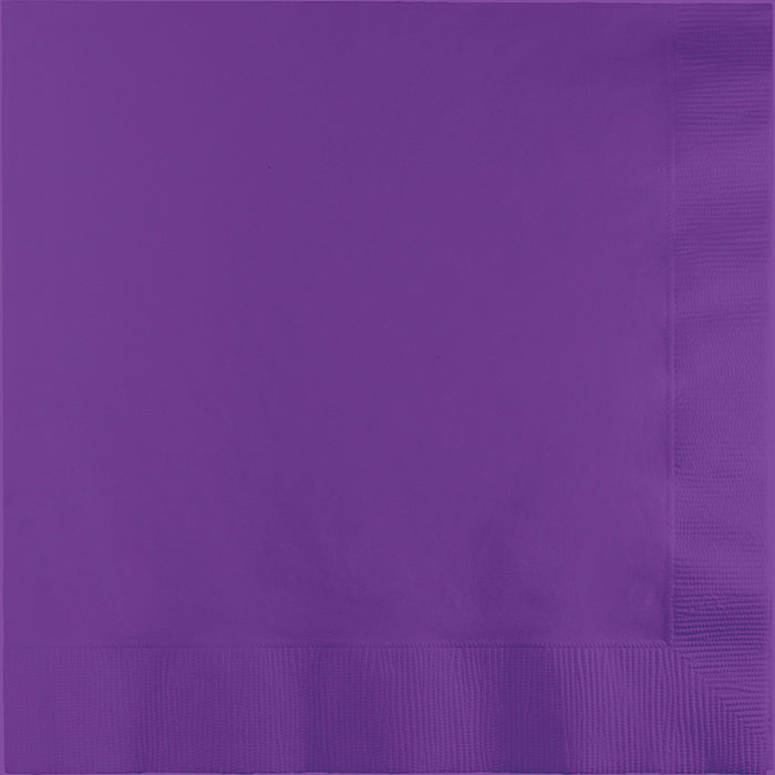 Amethyst Purple Luncheon Napkins 2-Ply 600 ct