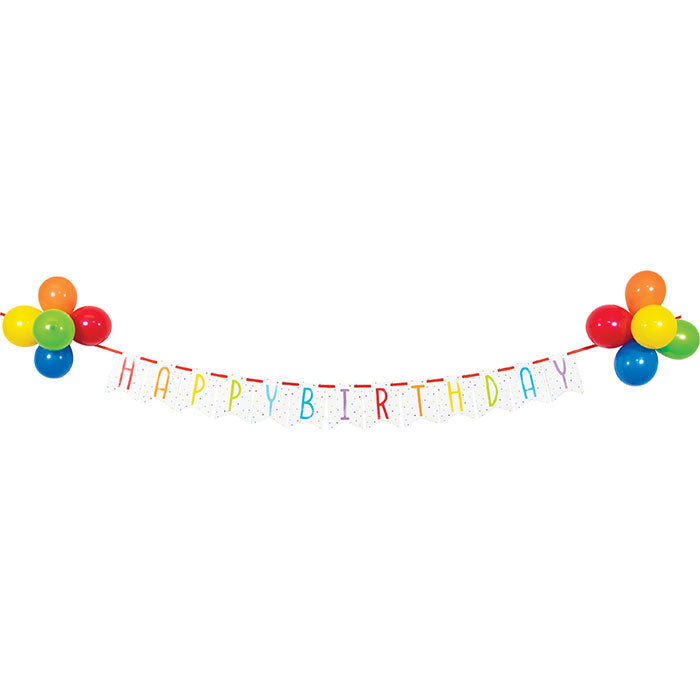 Balloon Bash Banners 12 ct