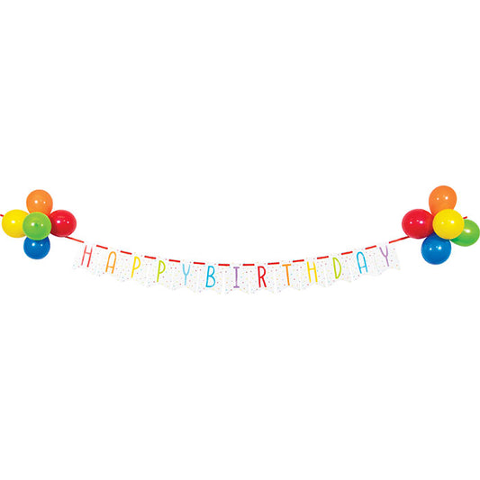 Balloon Bash Banners 12 ct