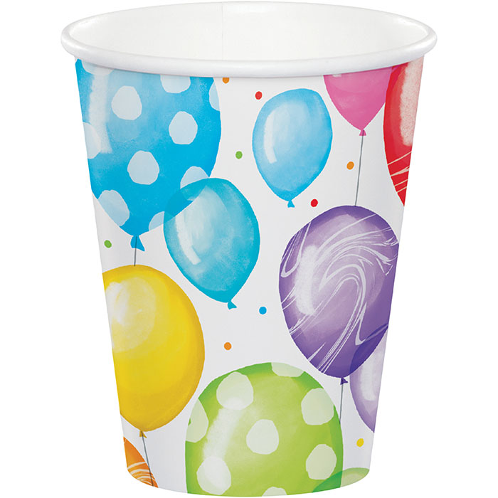 Balloon Bash Paper Cups 96 ct