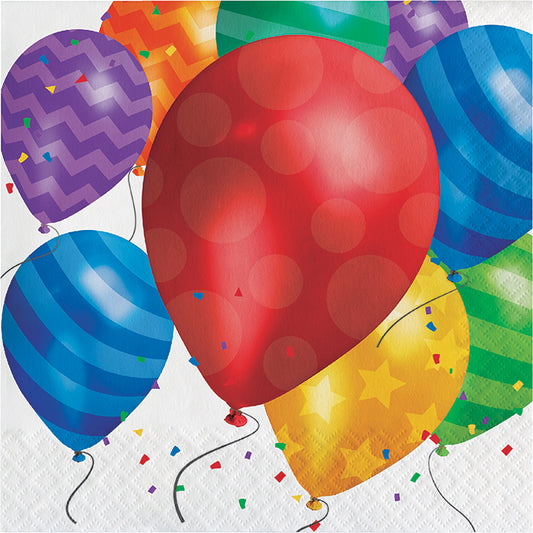 Balloon Blast Luncheon Napkins 192 ct