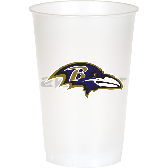 Baltimore Ravens 20 oz Plastic Cups 96 ct