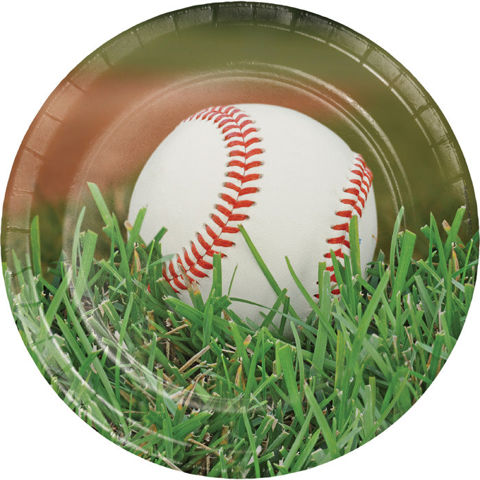 Baseball Dinner Plates 96 ct