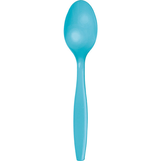 Bermuda Blue Plastic Spoons 288 ct