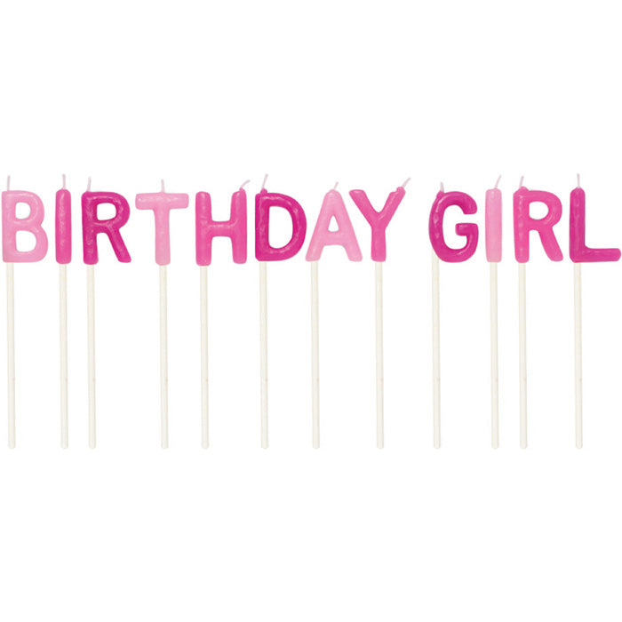 Birthday Girl Pick Candles 12 ct