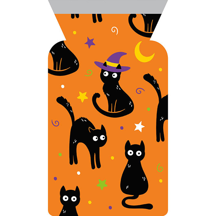 Black Cat Halloween Favor and Treat Bags 144 ct