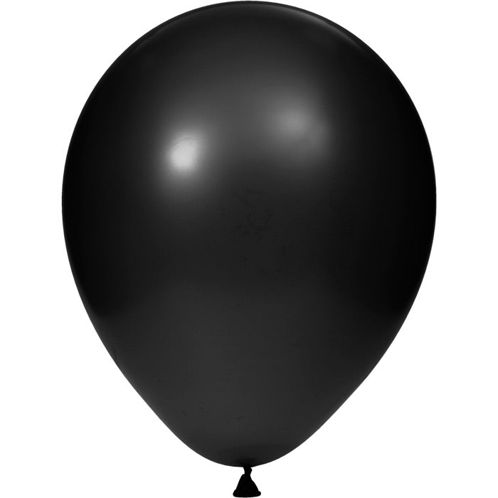 Black Latex Balloons 180 ct