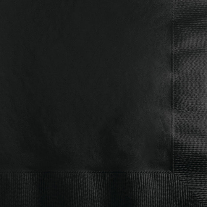 Black Velvet 2-Ply Beverage Napkins 1200 ct