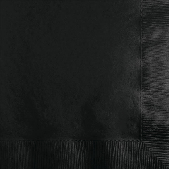 Black Velvet 2-Ply Beverage Napkins 600 ct