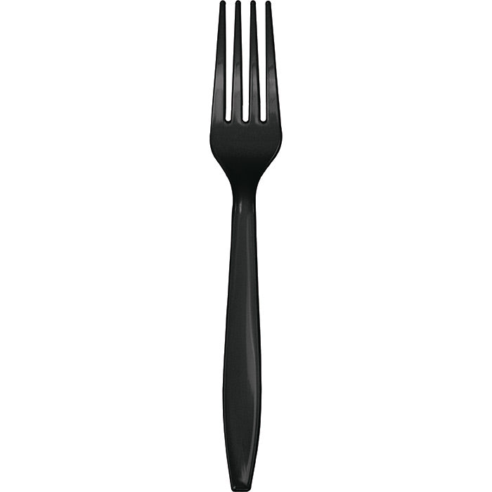 Black Velvet Bulk Plastic Forks 600 ct