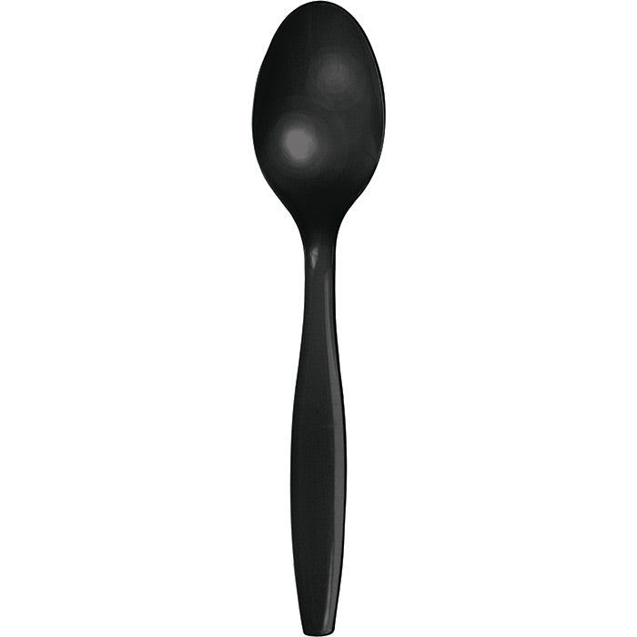 Black Velvet Bulk Plastic Spoons 600 ct