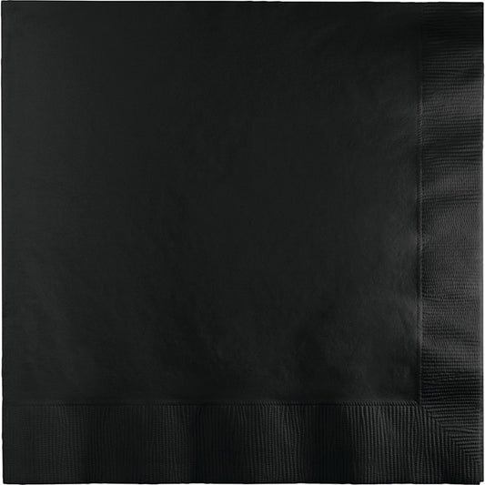 Black Velvet Luncheon Napkins 3-Ply 500 ct