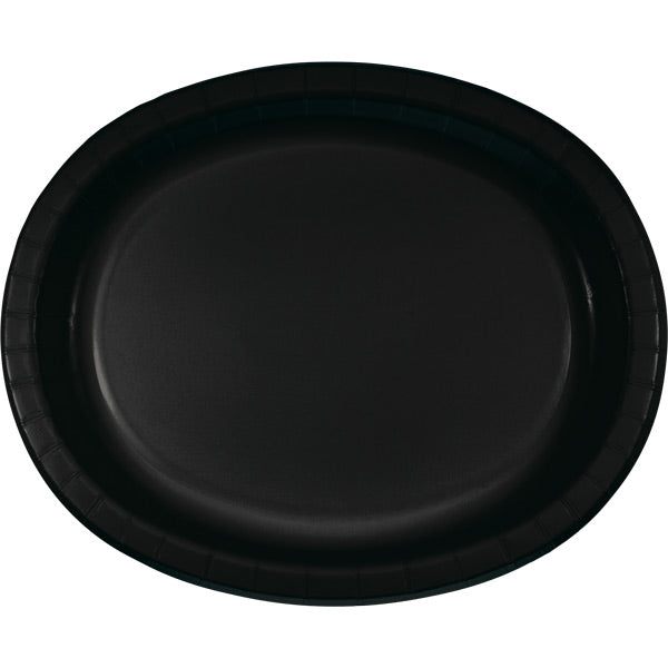 Black Velvet SturdyStyle Oval Platters 96 ct