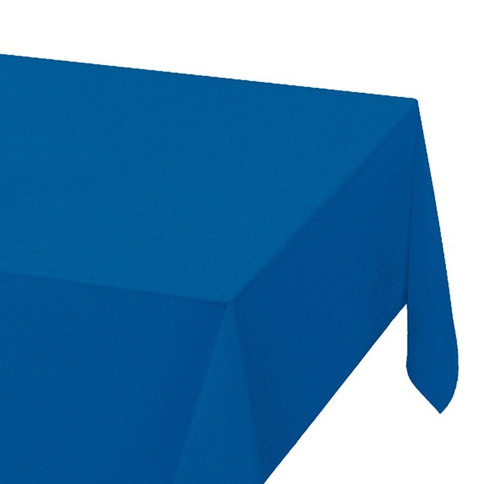 Blue Plastic Tablecloths 12 ct