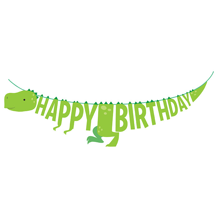 Boy Dinosaur Banners 12 ct