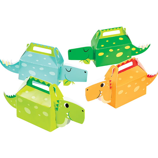 Boy Dinosaur Treat Boxes 24 ct